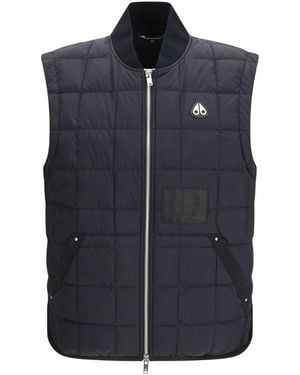 Moose Knuckles Nylon Sleeveless Jacket Clothing - Blue