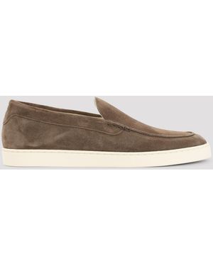 Brunello Cucinelli Suede Loafer - Brown