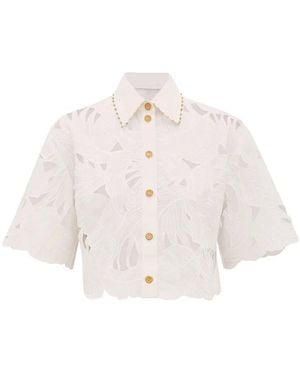 Zimmermann Zimmermann H26 Shirt — Ivory - White