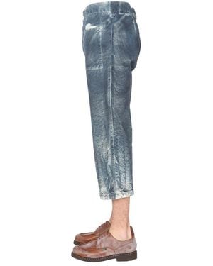 Sunnei Sunnei Straight-Cut Pants - Blue