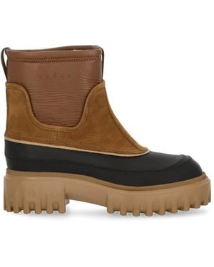 Hogan H700 Boots - Brown