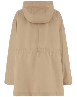 Moncler Gaillon Parka in Natural | Lyst