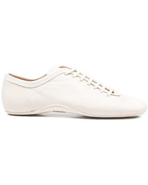 Dries Van Noten Boots Calf Leather - White