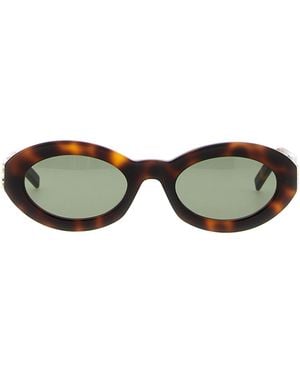 Saint Laurent Sl M136 Sunglasses - Green