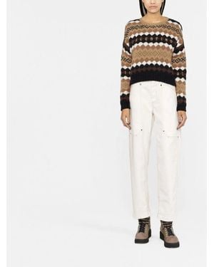 Brunello Cucinelli Relaxed Cotton Pants - White