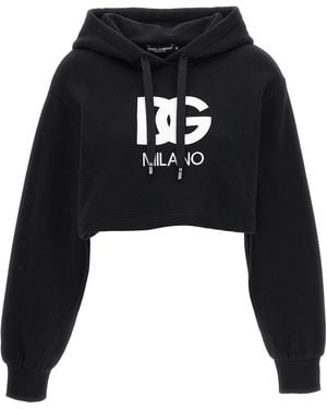Dolce & Gabbana Hoodies - Black