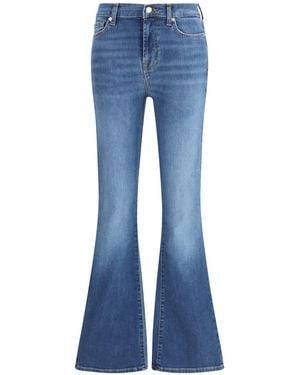 7 For All Mankind Ali Flare Jeans - Blue