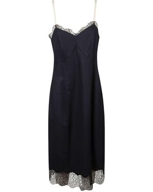 Carven Lingerie Dress - Blue