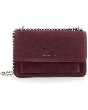 MICHAEL Michael Kors Shoulder Bag With Chain Strap - Purple