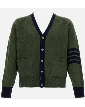 Thom Browne Cardigan - Green