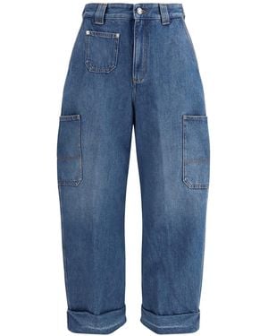 Givenchy Cocoon Cargo Jeans - Blue