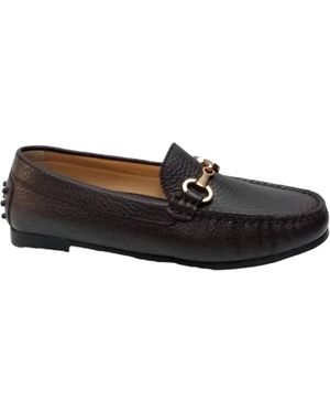 Triver Deer Morsetto Calf Leather Shoe - Black