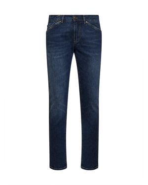 Dolce & Gabbana Cotton Denim Skinny Jeans - Blue