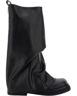 The Attico "Robin" Boots - Black