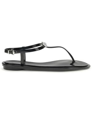 Mach & Mach Double Bow Sandals Upper: Rubber; Sole: Rubber - White