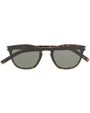 Saint Laurent Saint Laurent Eyewear Sl28Slim003 Sunglasses - Gray