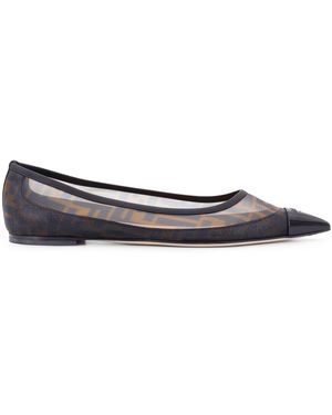 Fendi flats sale sale