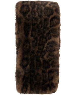 Apparis Scarf Kai Leopard Ecoleather Polyester - Black