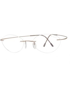 Silhouette Silhouette Titanminimalartthemustcollection6683 Eyeglasses - Black
