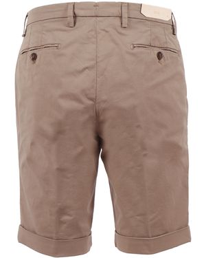 BRIGLIA Shorts Cotton Elastane Bermuda - Grey