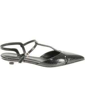 Sergio Levantesi Slingback Leather Shoe - Black