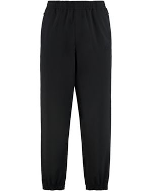 Moncler Techno Fabric Track Pants Polyester - Black