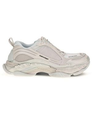 Balenciaga Polyurethane Chunky Trainers - White