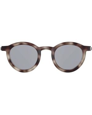 Lindberg Sun Titanium 85101 K287/Al30/P10/Sl124 Tortoise Sunglasses - Grey
