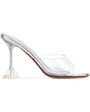 AMINA MUADDI Lupita Glass Slipper 95 - White