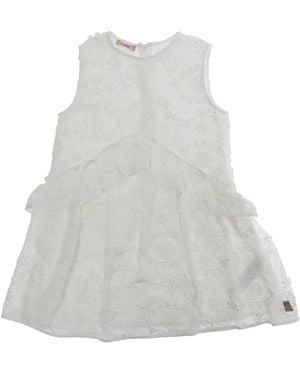 N°21 Girls Dress Polyester - White