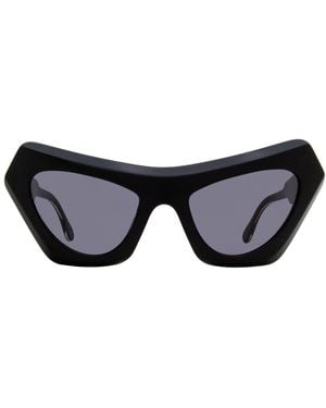 Marni Devils Pool Cat Eye Sunglasses Ztj 56Mm Plastic (Acetate) - Black