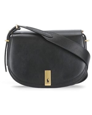 Ralph Lauren Mini Saddle Bag - Grey