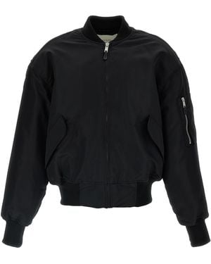 Entire studios Broad Bomber Jacket - Black