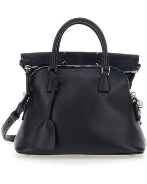 Maison Margiela Handbag Leather Calf Handbags - Black