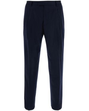 Low Brand Trousers Oversease Tech Fabric Trousers - Blue
