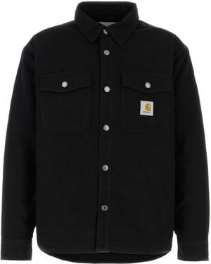 Carhartt Selby Shirt Jac Cotton Canvas - Black