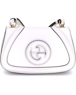 Gucci Blondie Shoulder Bag - White