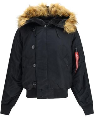 Alpha Industries Ecw 1978 Vintage Jacket Nylon Coat - Black