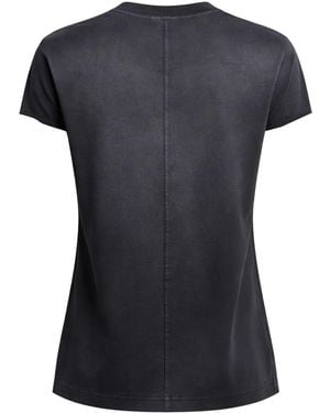 Courreges T-Shirt Solarized Cotton T-Shirts - Black