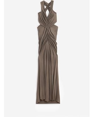 Rick Owens Poppy Gown Dress - Natural
