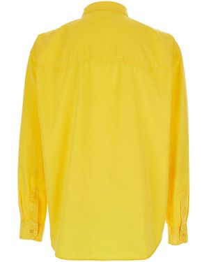 Versace Shirt Cotton - Yellow