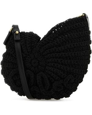 Chloé Fabric Sea Treasures Crossbody Bag - Black