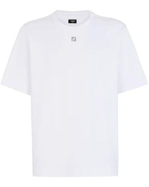 Fendi T-Shirts And Polos - White