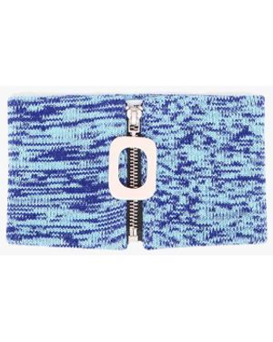 JW Anderson Neckband With Jwa Puller - Blue