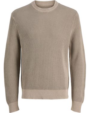 Jack & Jones Loose Fit Sweater - Grey