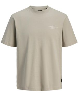 Jack & Jones Relaxed Fit Crew Neck T-Shirt - White