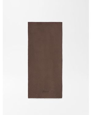 Jacquemus Der Tailleur Schal - Brown