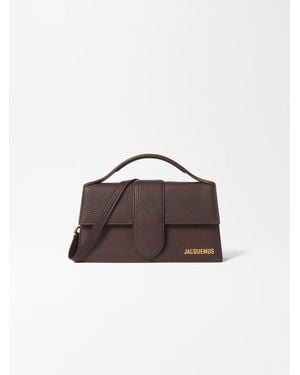 Jacquemus Die Große Bambino Genarbt - Braun