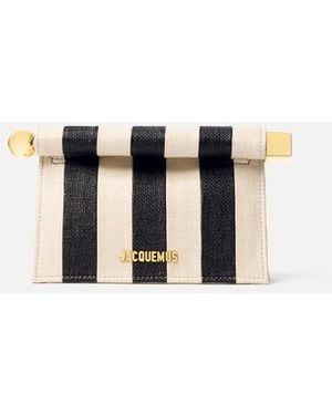 Jacquemus The Small Rond Carré Clutch - White