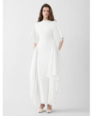 Jacquemus The Mistral Knit Dress - White